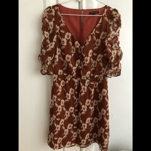 Madewell - Floral Silk Dress - Size 0